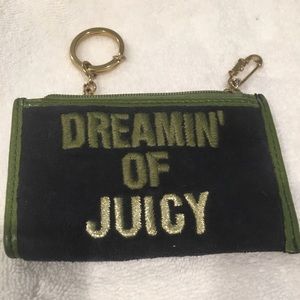 Juicy Couture Velour Coin Purse/ID Holder